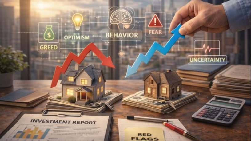 Alex Nabuco dos Santos analisa a influência do comportamento humano no investimento imobiliário.